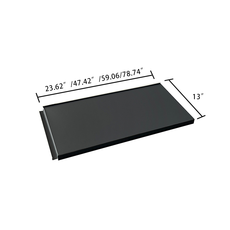 Flat metal tiles Flat metal tiles