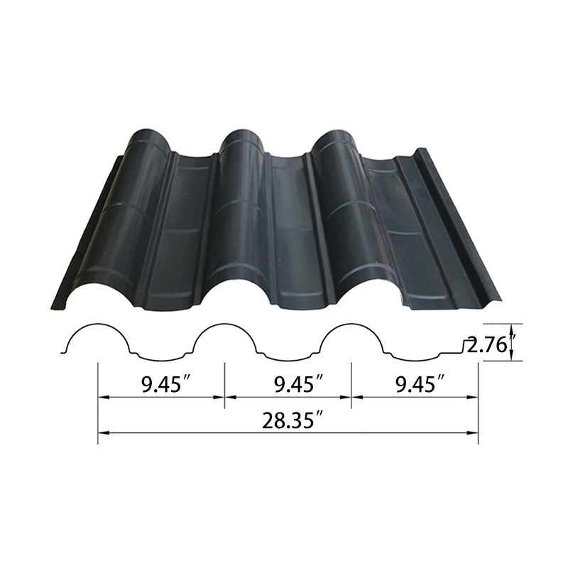 720 Model Wave metal roofing tiles 720 Model Wave metal roofing tiles