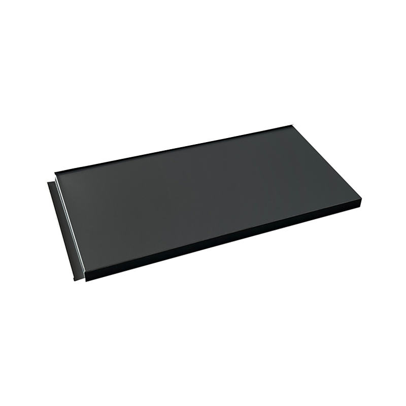 Flat metal tiles