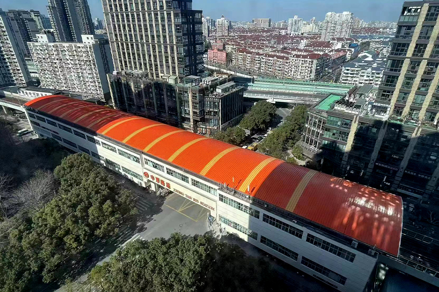 Shanghai Metro Station Roof Renovation Project