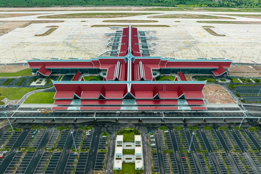 Siem Reap Angkor International Airport Roofing Project